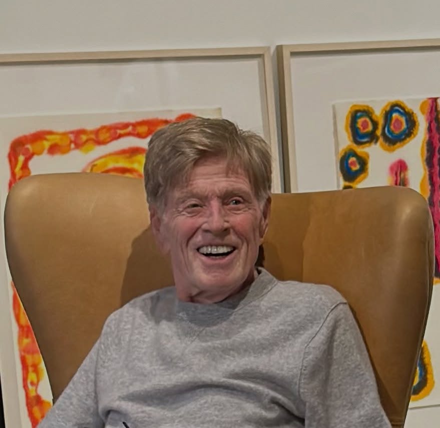 Robert Redford's picture, shared on September 16, 2025 | Source: Facebook/sibylleszaggarsredfordfineart