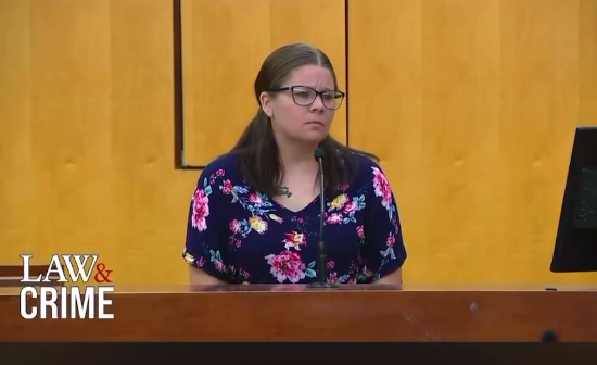 Shauntel Kepner during the custody court hearing initiated by her ex-husband, Thomas Hudson, posted on December 5, 2025. | Source: X/@imadriienne