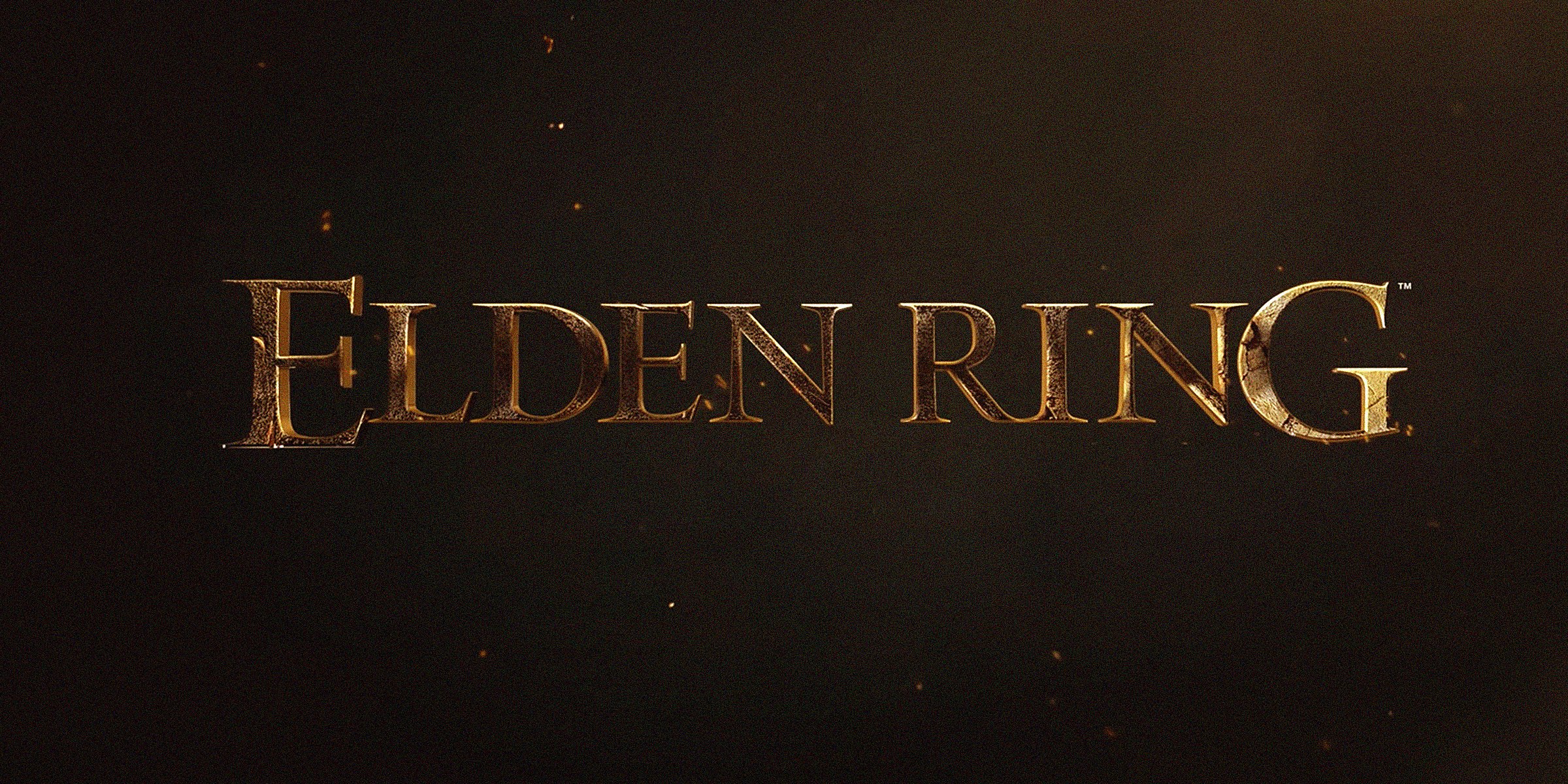 The title  of the video game "Elden Ring" | Source: youtube.com/FromSoftwareInc