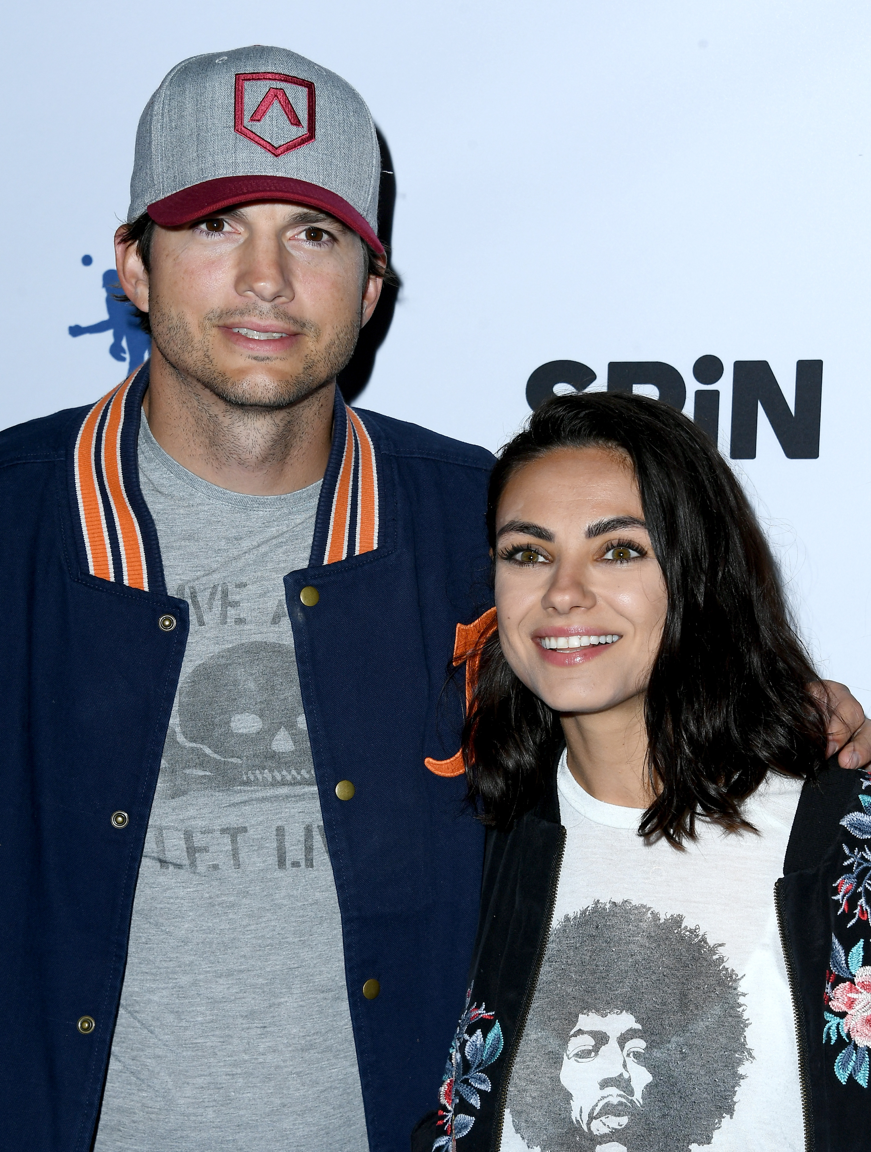 Ashton Kutcher and Mila Kunis in Los Angeles in 2018 | Source: Getty Images