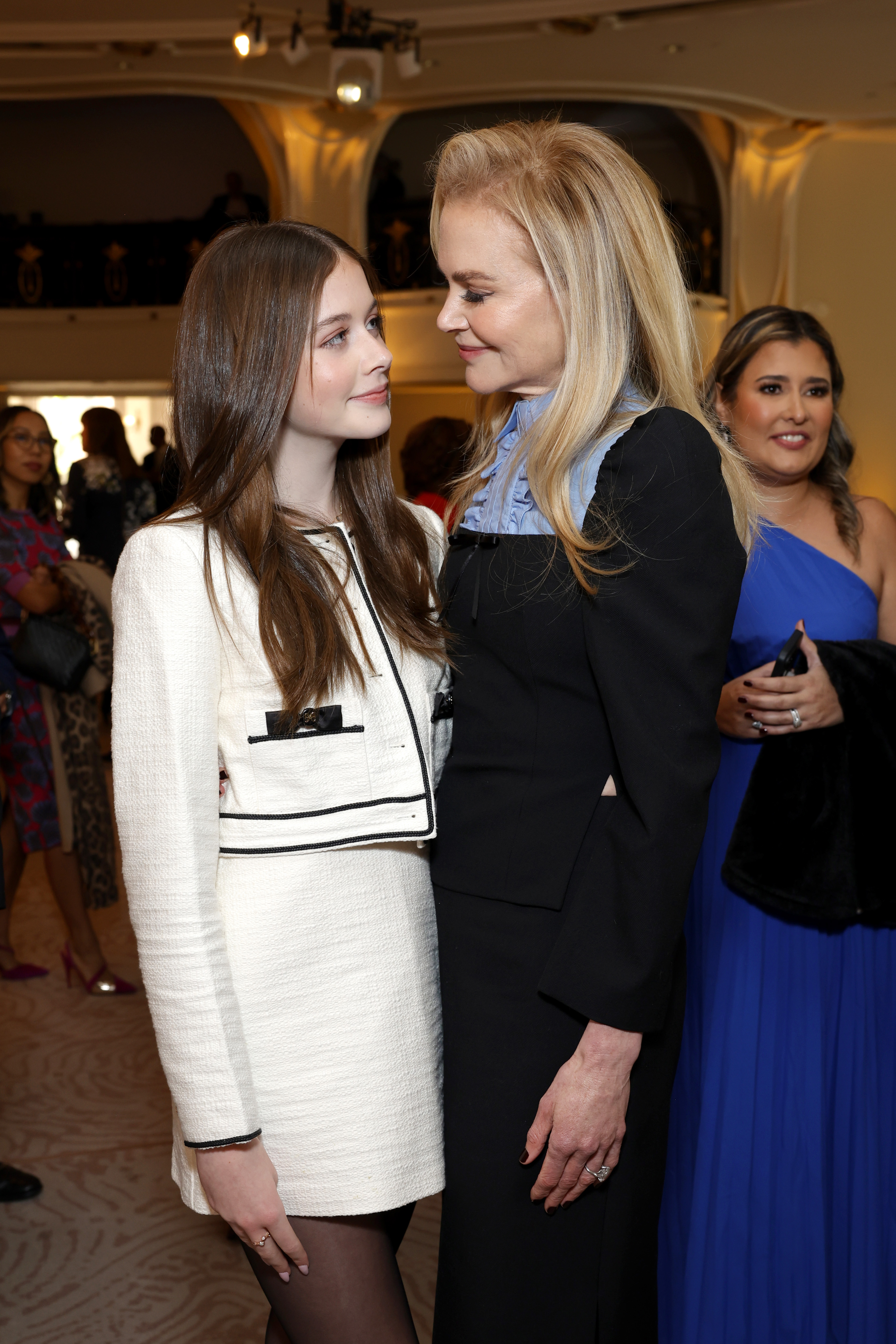 Faith Margaret Kidman Urban and Nicole Kidman attend The Hollywood Reporter Women in Entertainment 2024, on December 4, 2024 | Source: Getty Images