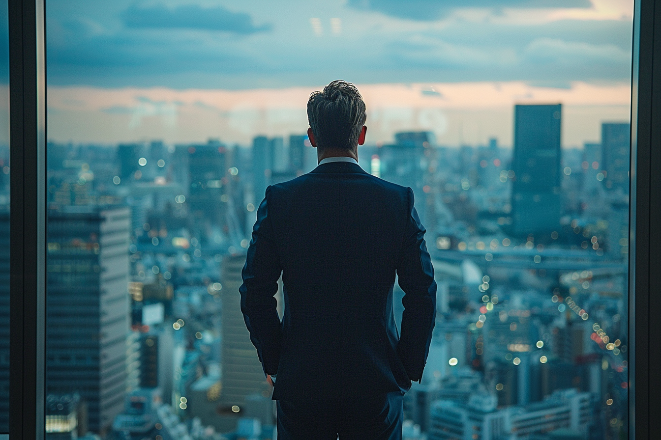 A man standing in his office | Source: Midjourney