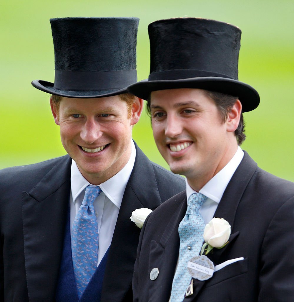 Prince Harry and Jake Warren attend day 1 of Royal Ascot at Ascot Racecourse on June 16, 2015 | Photo: GettyImages