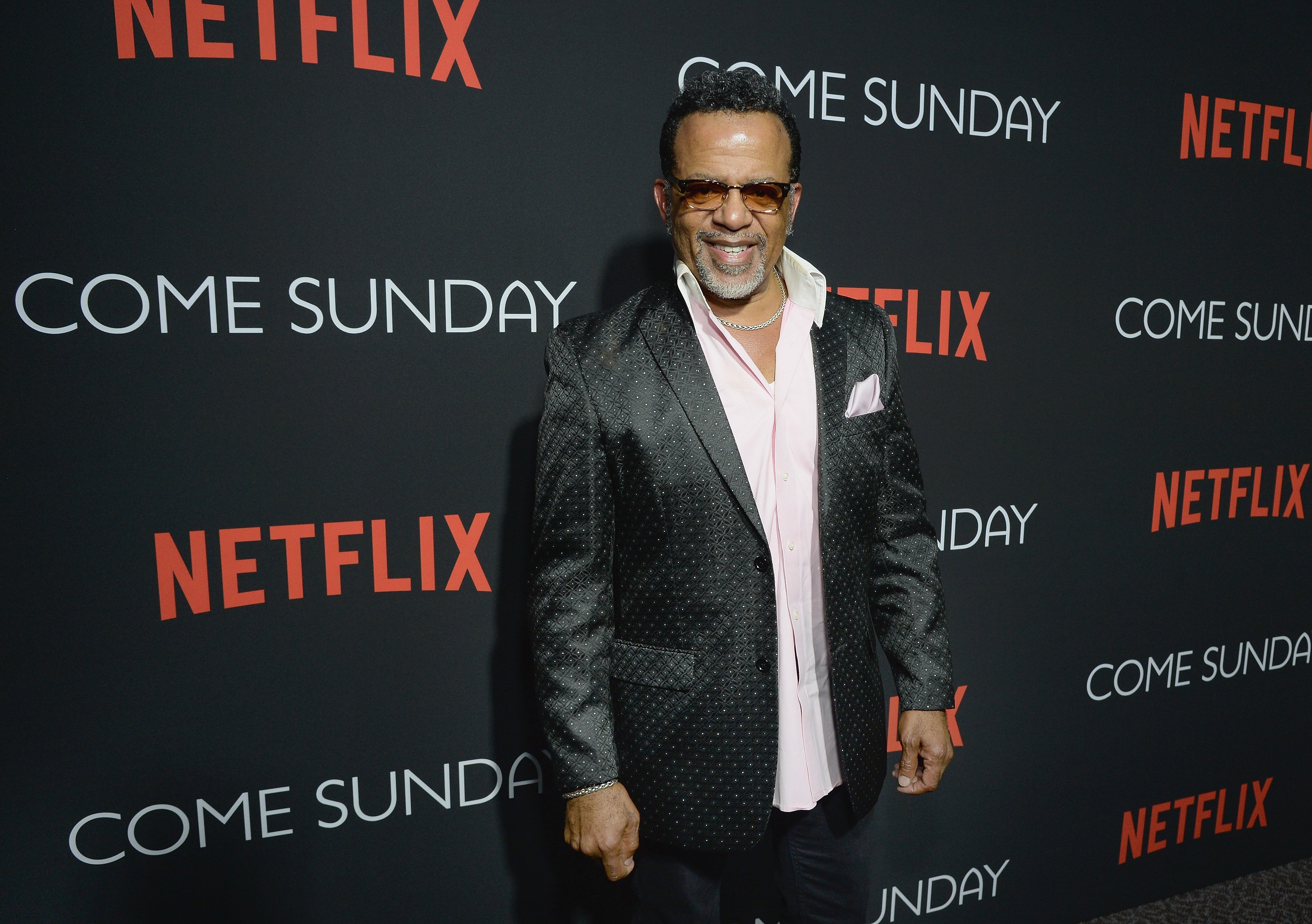 Carlton Pearson attends the special screening of the Netflix film "Come Sunday" at the Directors Guild of America Theater in Los Angeles on April 9, 2018 | Photo: GettyImages