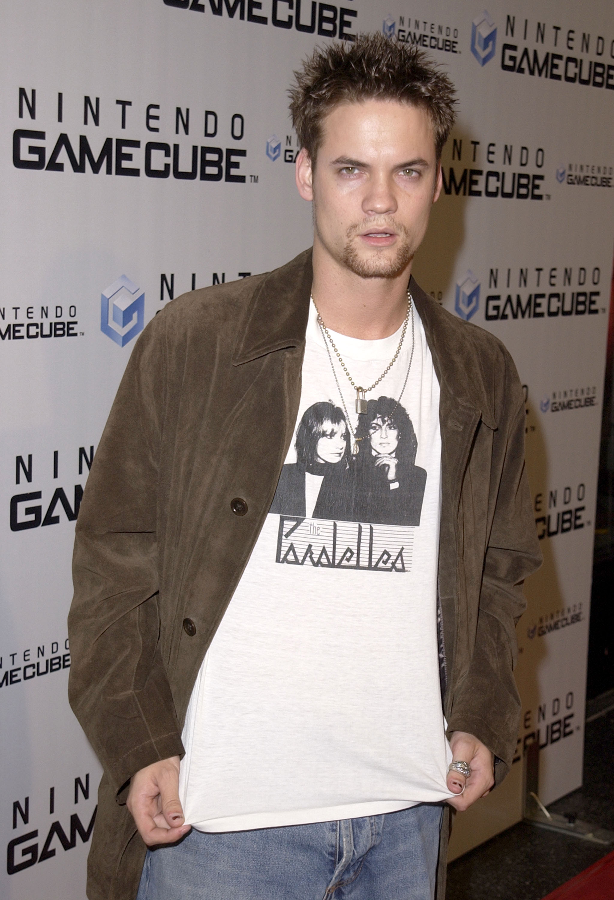 The celebrity at the Nintendo Game Cube Premiere Party in Hollywood, California. | Source: Getty Images