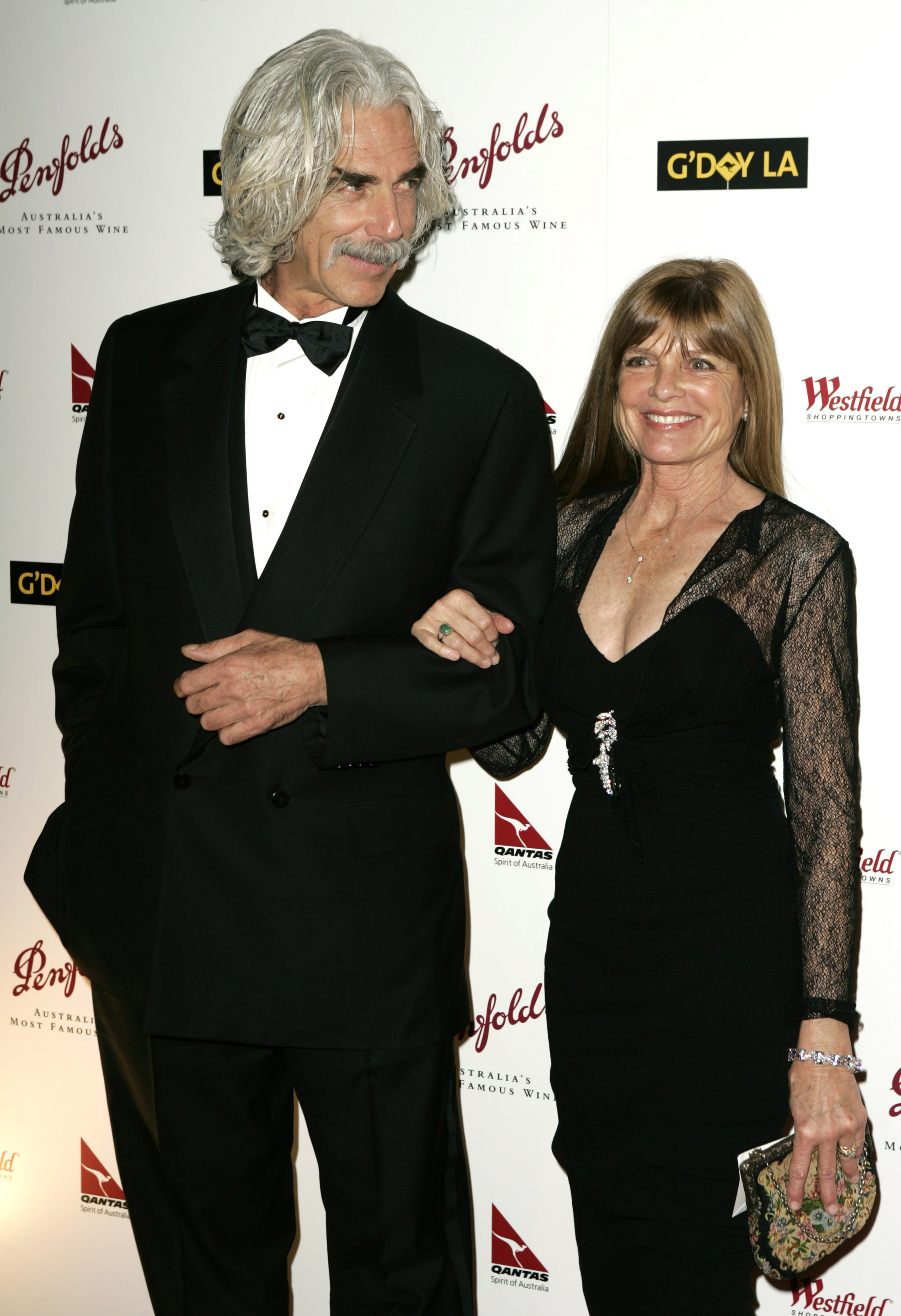 Sam Elliott and his wife Katherine Ross at the Penfolds Gala Black Tie Dinner in California in 2005 | Source: Getty Images