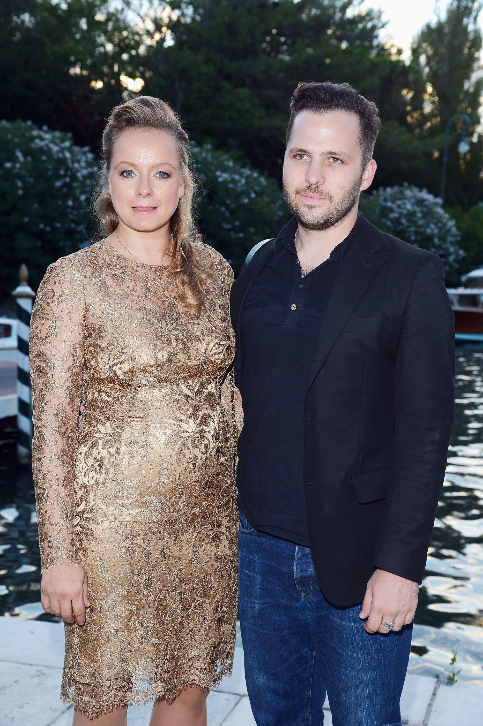 Samantha Morton and Harry Holm at the 69th Venice International Film Festival on August 28, 2012 | Source: Getty Images
