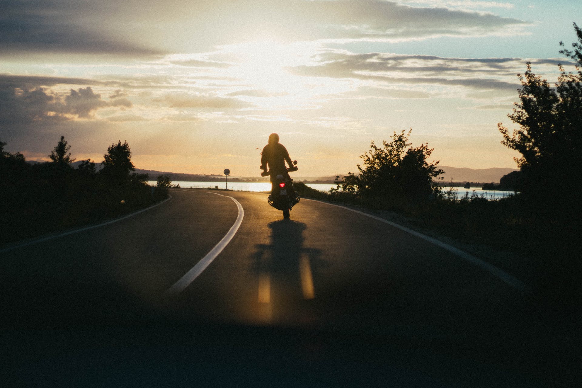 A person riding a motorcycle | Source: Pexels