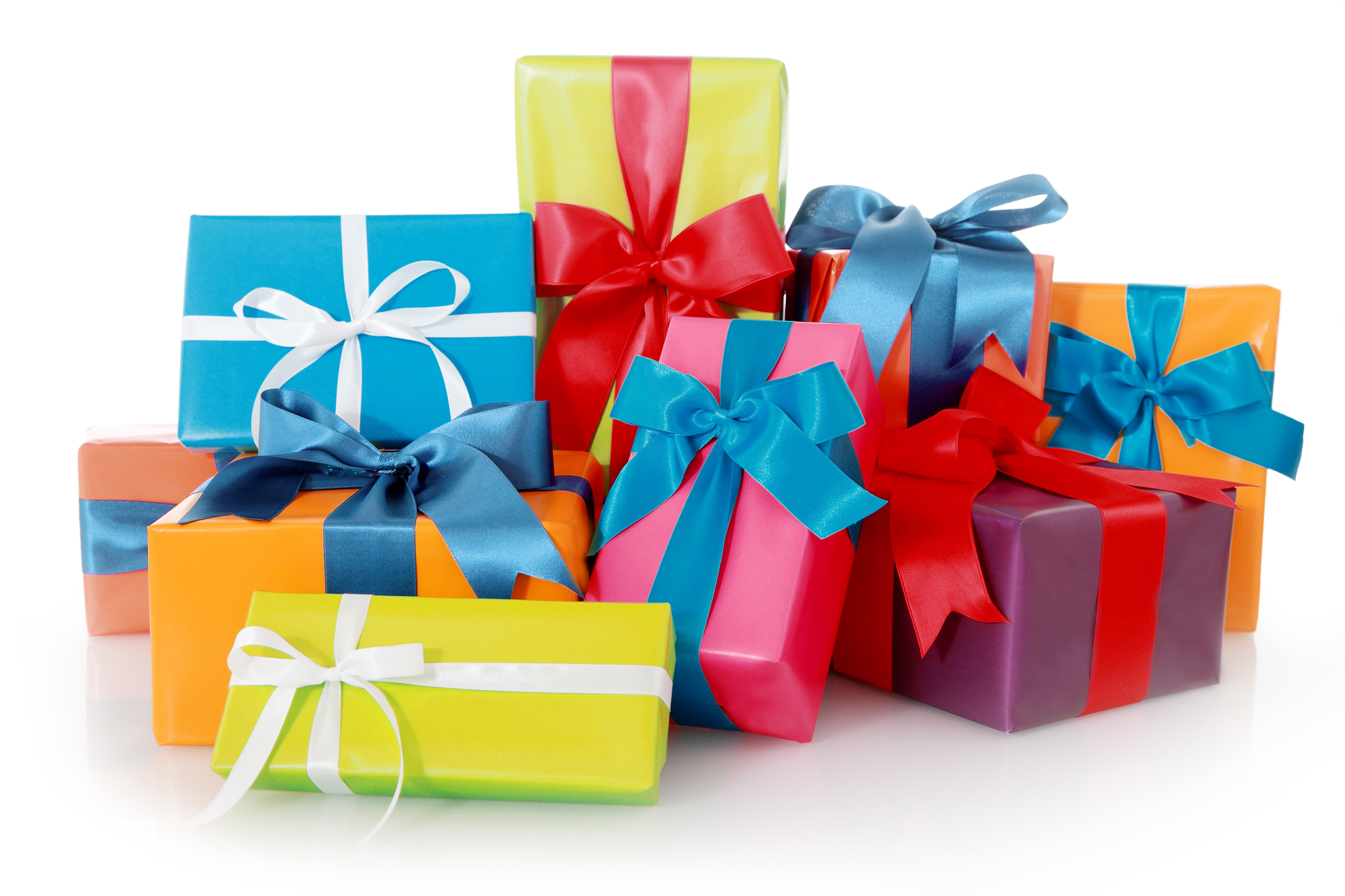 a lot of birthday presents | Shutterstock