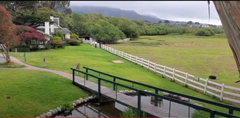 The scenic view at The Mission Ranch | Source: YouTube/Rosie O'Kelly