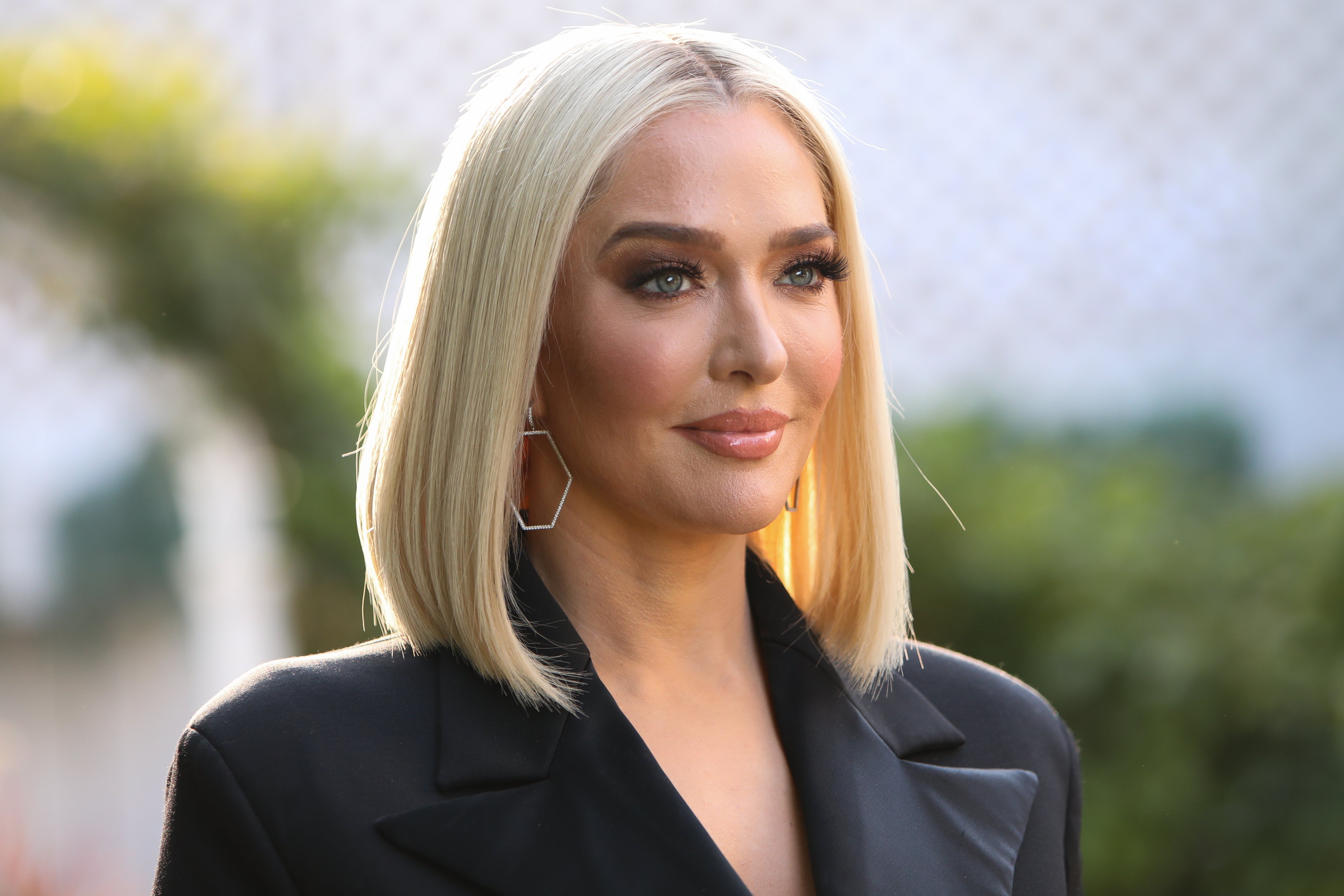 Erika Jayne visits Hallmark Channel's "Home & Family" at Universal Studios Hollywood on November 11, 2019, in Universal City, California. | Source: Getty Images