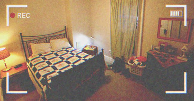 A CCTV camera in a bedroom | Source: Shutterstock
