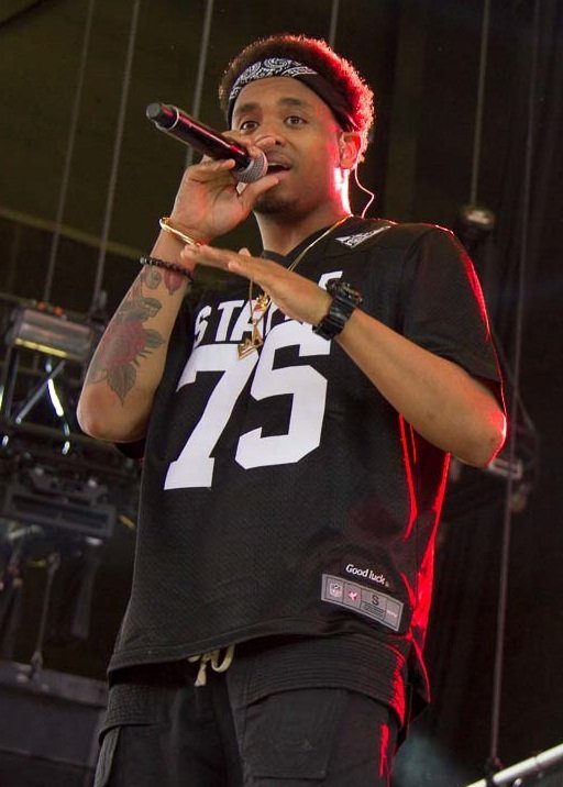Tristan Mack Wilds performs during "Under The Influence 2014" at the Molson Canadian Ampitheatre in Toronto, Ontario, Canada crica 2014. | Photo By The Come Up Show, CC BY 2.0, Wikimedia Commons