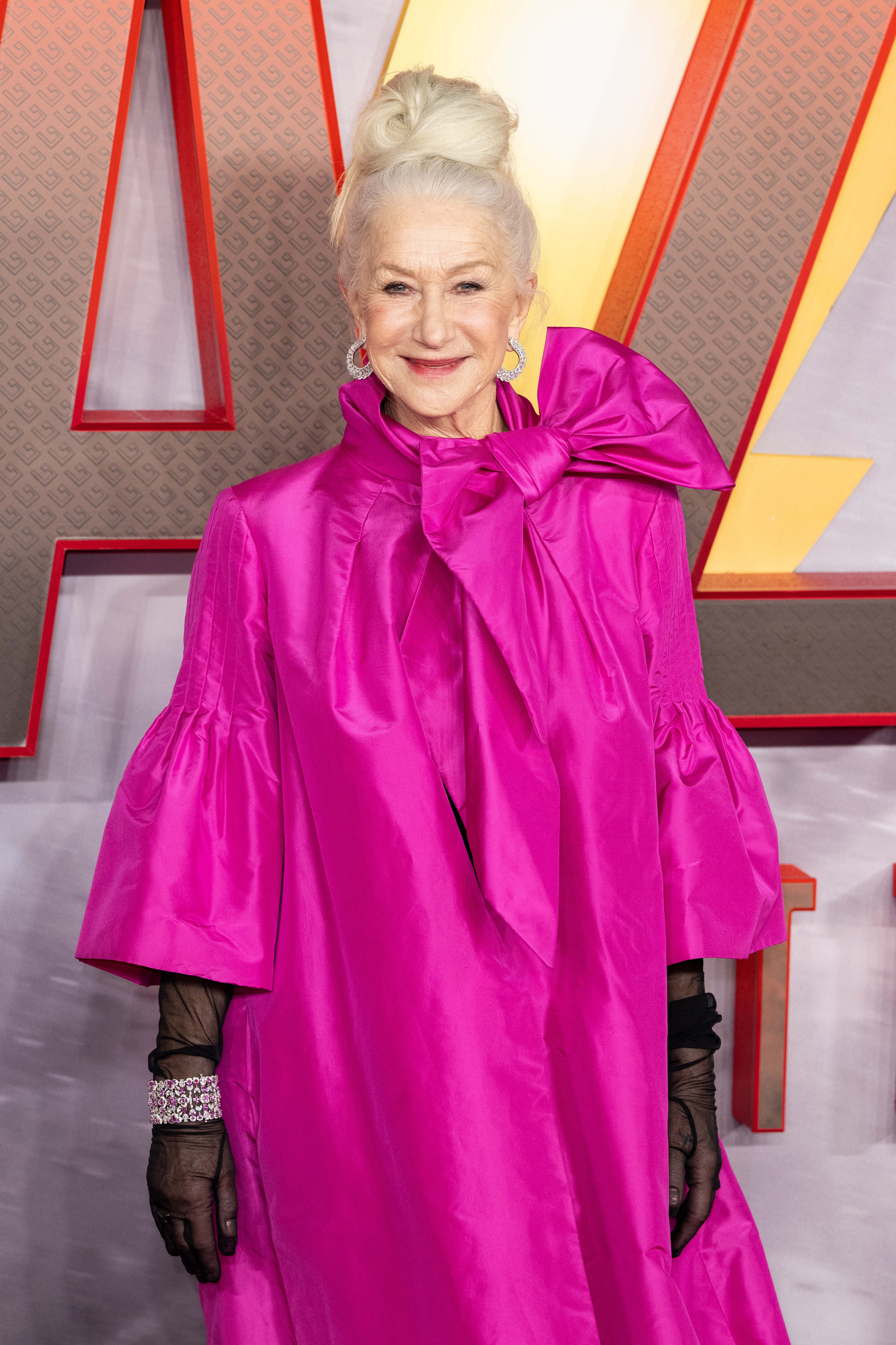 Helen Mirren at the "Shazam! Fury of the Gods" special screening at Cineworld Leicester Square on March 7, 2023, in London, England. | Source: Getty Images