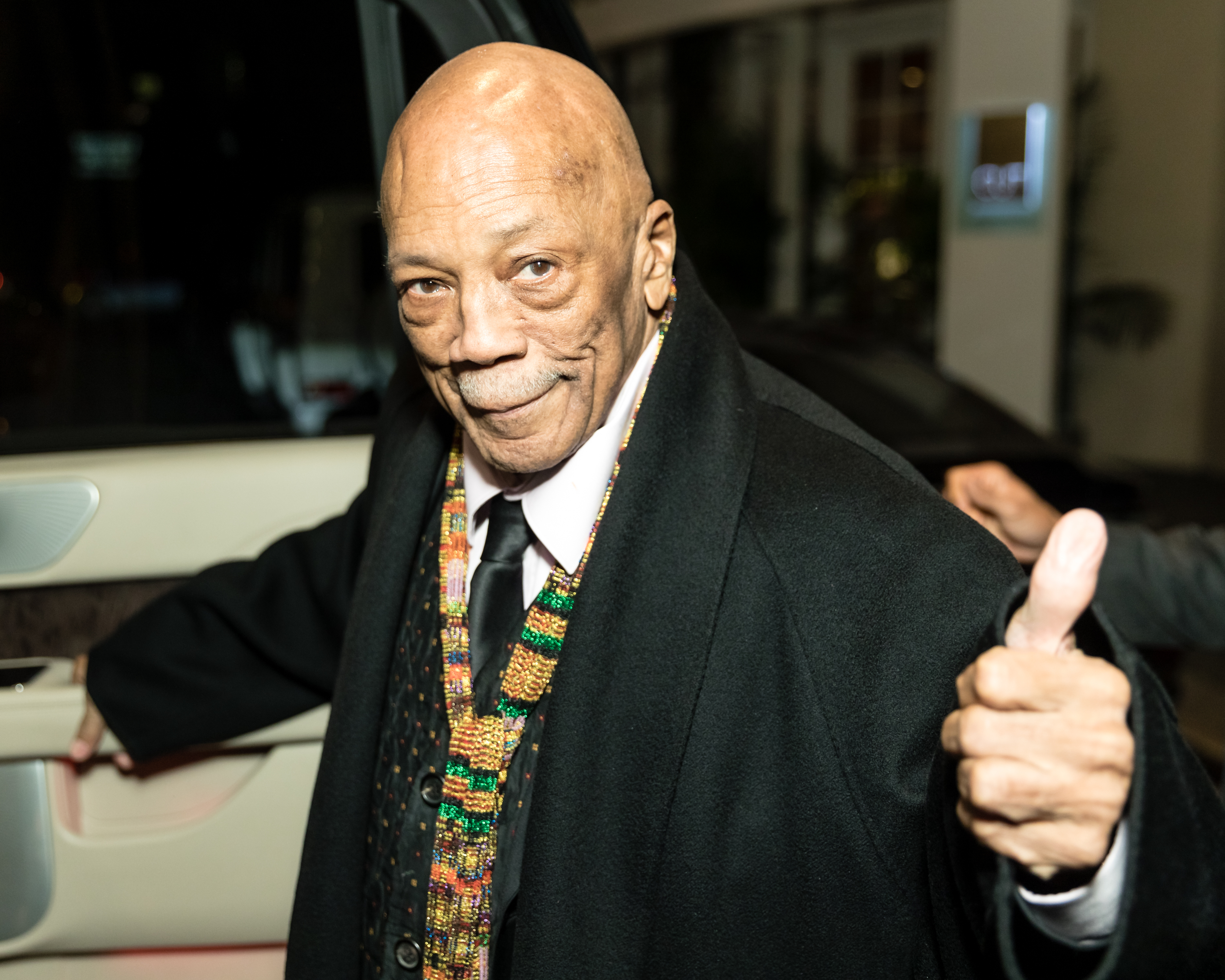 Quincy Jones attends Byron Allen's 4th Annual Oscar Gala on February 09, 2020, in Los Angeles, California. | Source: Getty Images