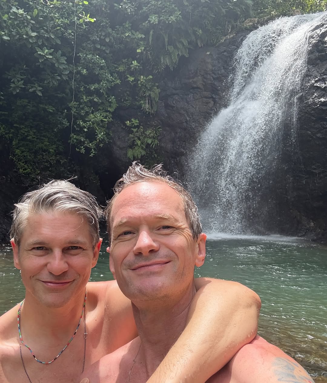 Neil Patrick Harris and his partner from a post dated April 9, 2025. | Source: Instagram/nph
