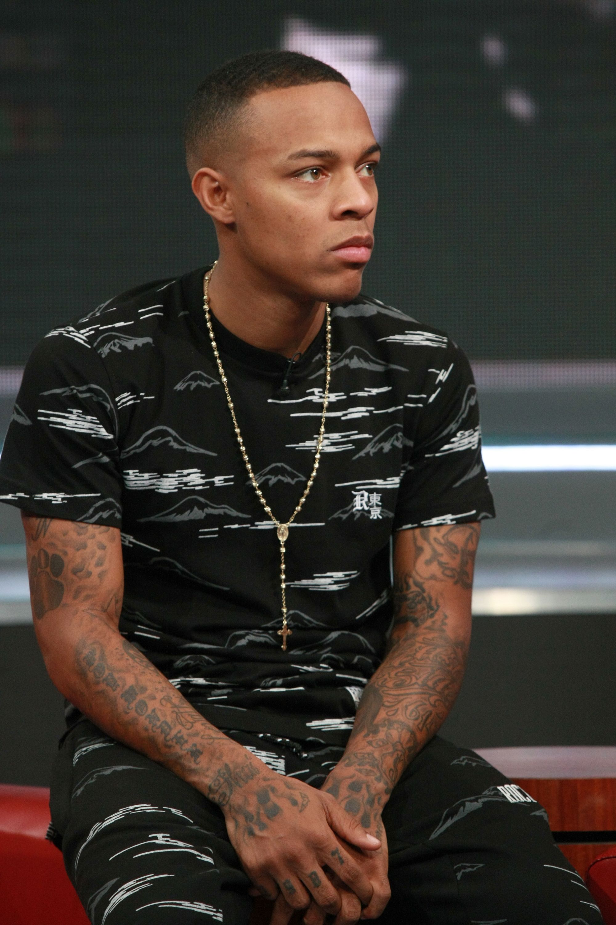 Shad Moss or “Bow Wow” at BET studio on October 27, 2014 in New York. │Photo: Getty Images