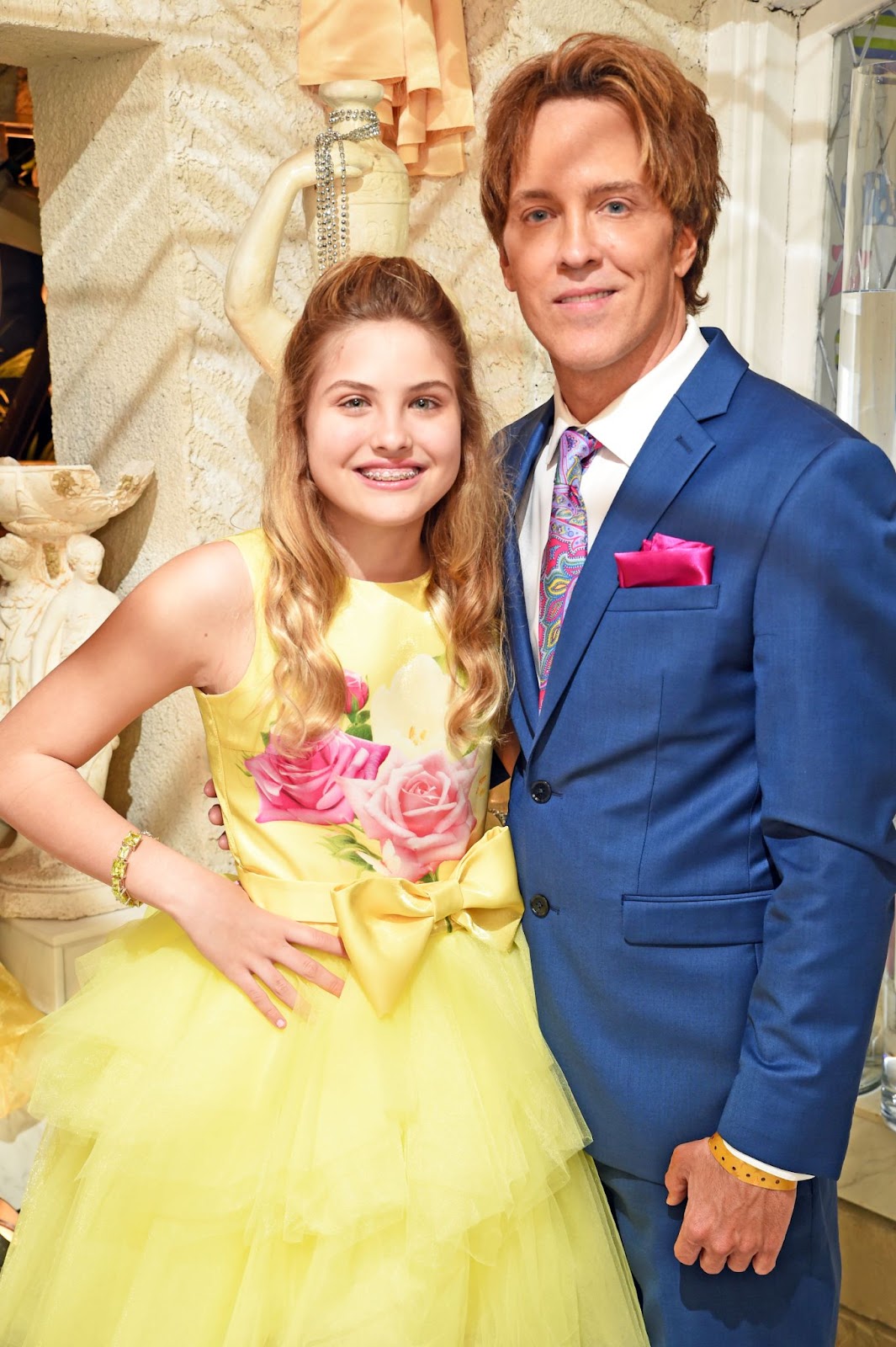 Dannielynn and Larry Birkhead at the 145th Kentucky Derby on May 4, 2019, in Louisville, Kentucky. | Source: Getty Images