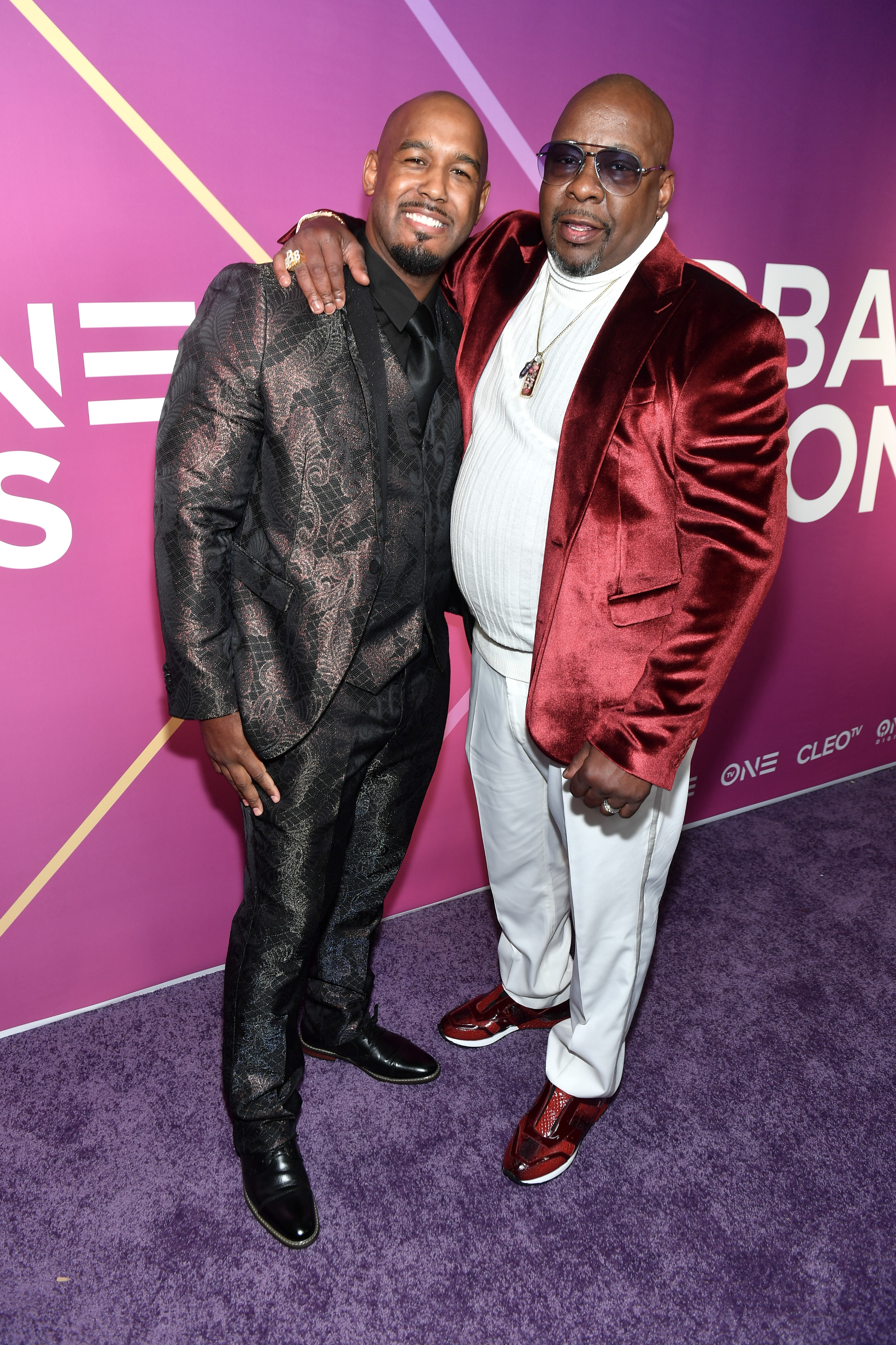 (L-R) Landon Brown and Bobby Brown attend the TV One Urban One Honors at The Eastern on December 2, 2022, in Atlanta, Georgia. | Source: Getty Images