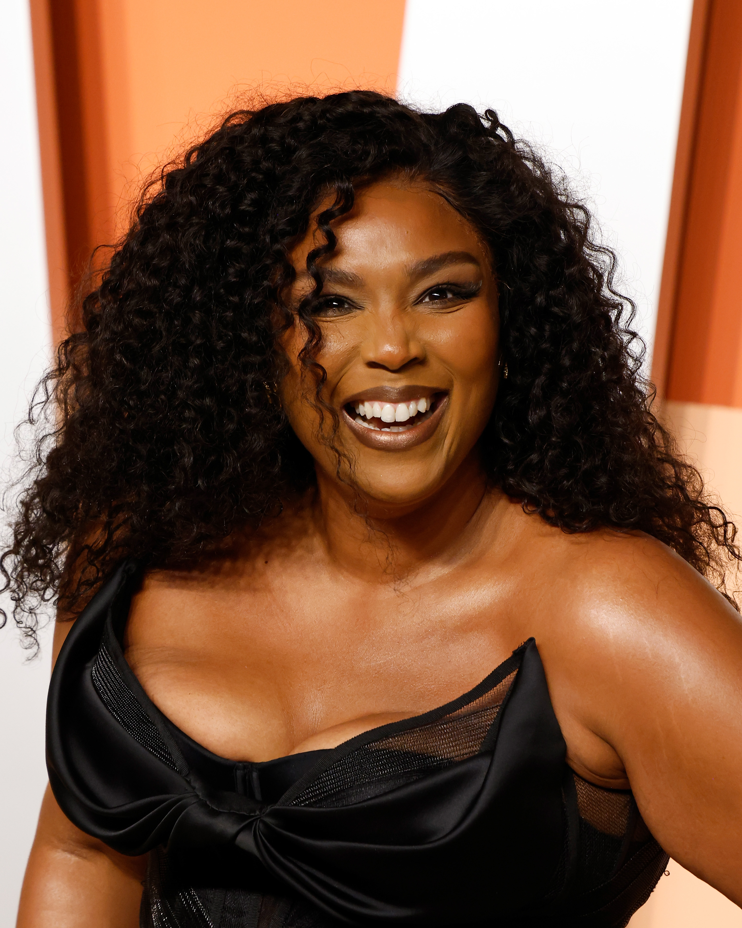 Lizzo at the Vanity Fair Oscar Party on March 2, 2025, in Beverly Hills, California. | Source: Getty Images