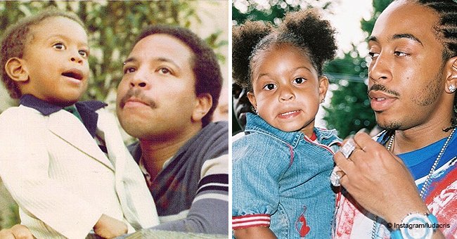 Ludacris Proves Eldest Daughter Looks Like Him In Throwback Pics With Karma And The Rapper S Dad