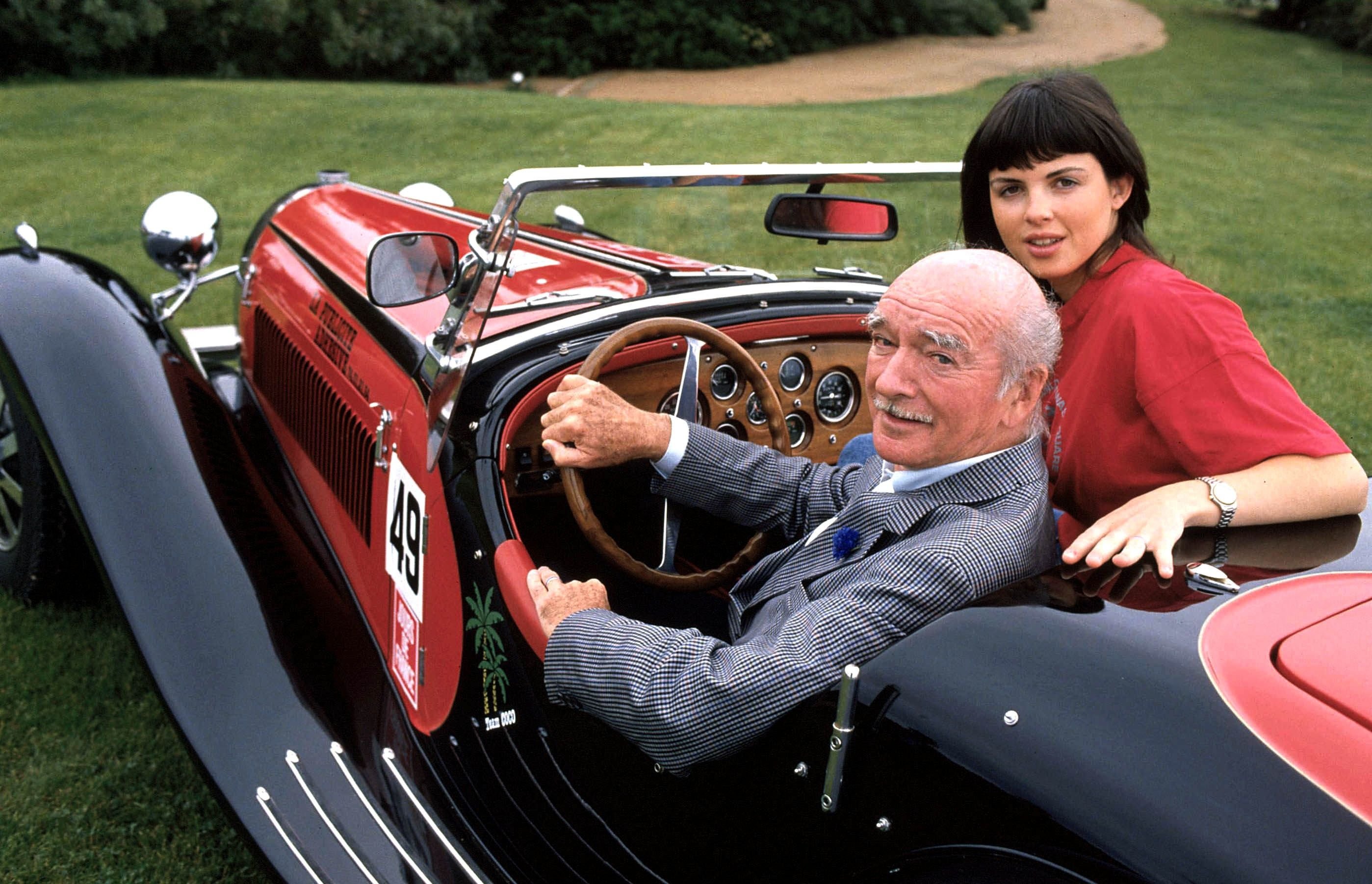 Caroline et Eddie Barclay lorsqu'ils étaient encore mariés. l Source : Getty Images