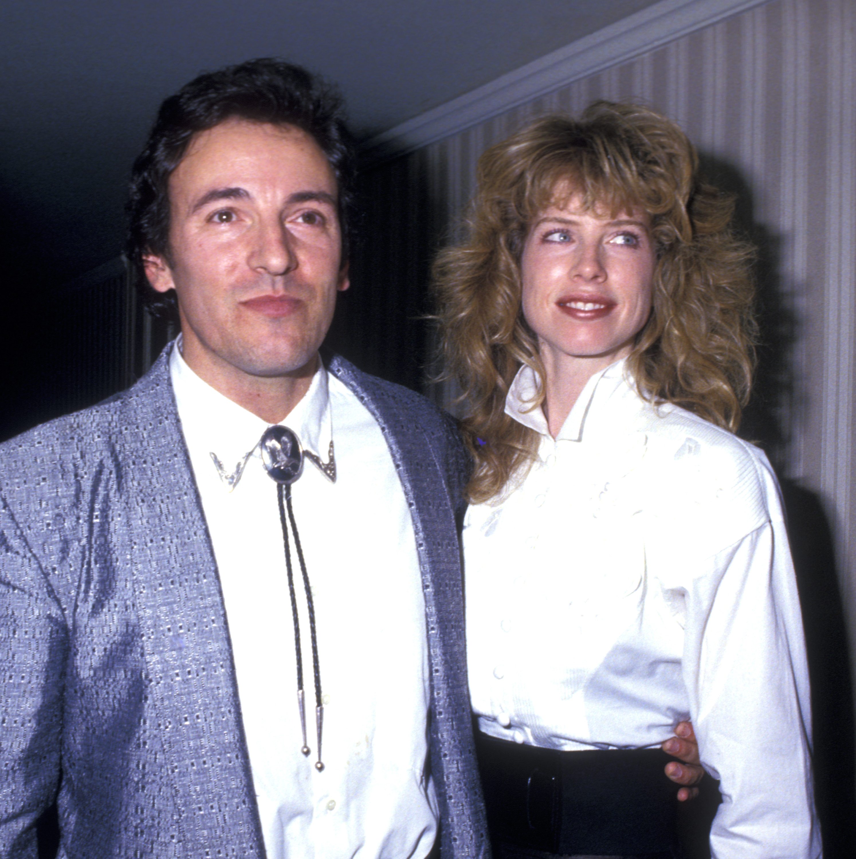 Bruce Springsteen and Patti Scialfa at the third Annual Rock N Roll Hall of Fame Awards on January 20, 1988, in New York. | Source: Getty Images