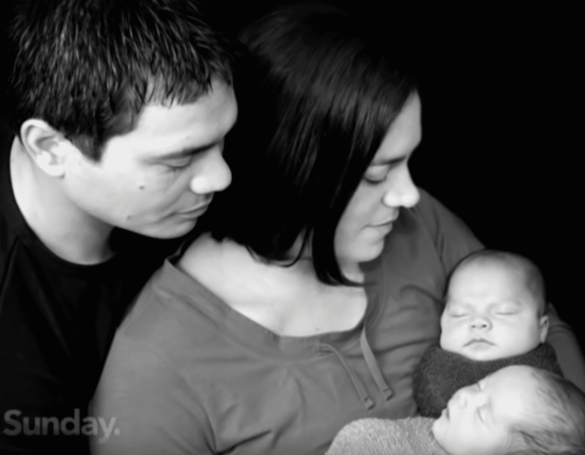  Neihana Renata with his parents and his sister. | Source:YouTube/1news