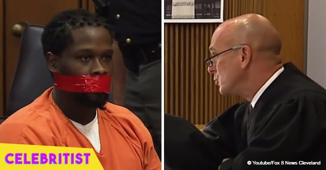 Judge orders defendant's mouth taped in courtroom in viral video
