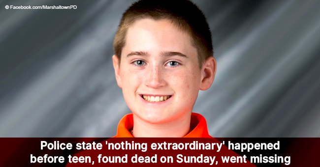 Police state 'nothing extraordinary' happened before teen, found dead on Sunday, went missing