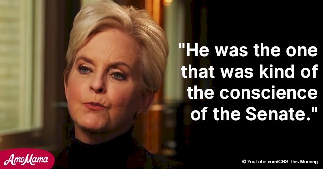 John McCain's wife Cindy delivers her first interview after his passing away