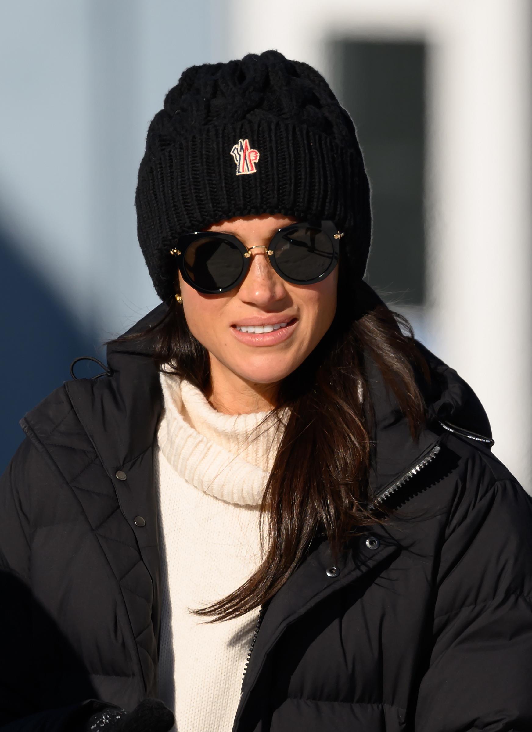 Meghan, Duchess of Sussex attends a Family and Friends Tubing event during day three of the 2025 Invictus Games on February 11, 2025, in Whistler, British Columbia | Source: Getty Images