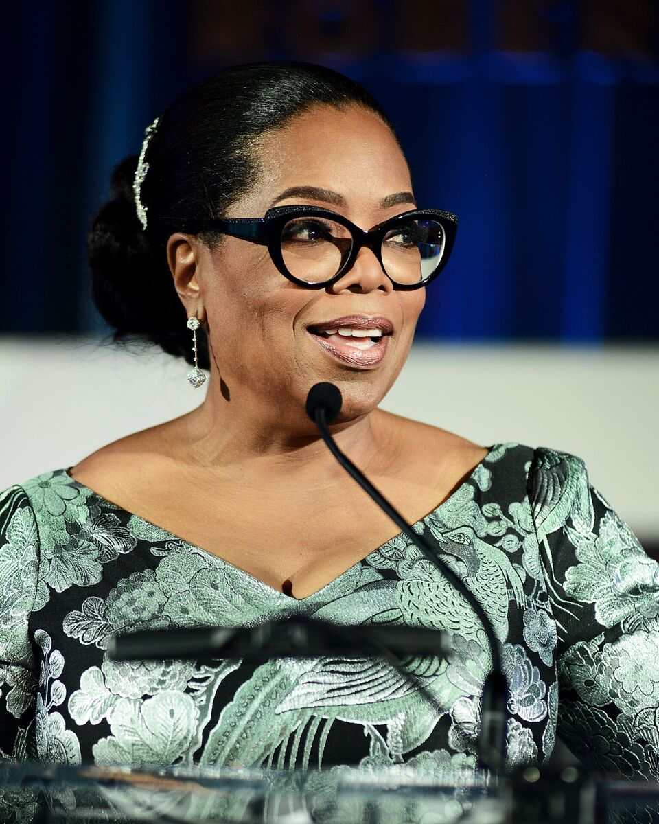 Oprah Winfrey speaking at the "Watching Oprah: The Oprah Winfrey Show And American Culture" Opening Reception. | Source: Getty Images