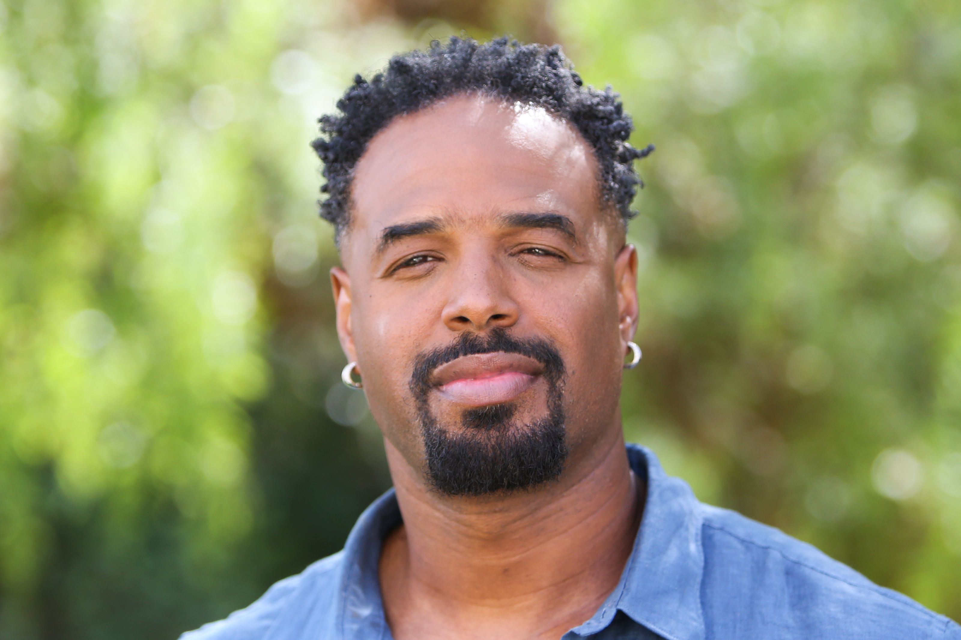 Shawn Wayans drops by Hallmark Channel's "Home & Family" at Universal Studios Hollywood on September 11, 2019 in Universal City, California. | Source: Getty Images