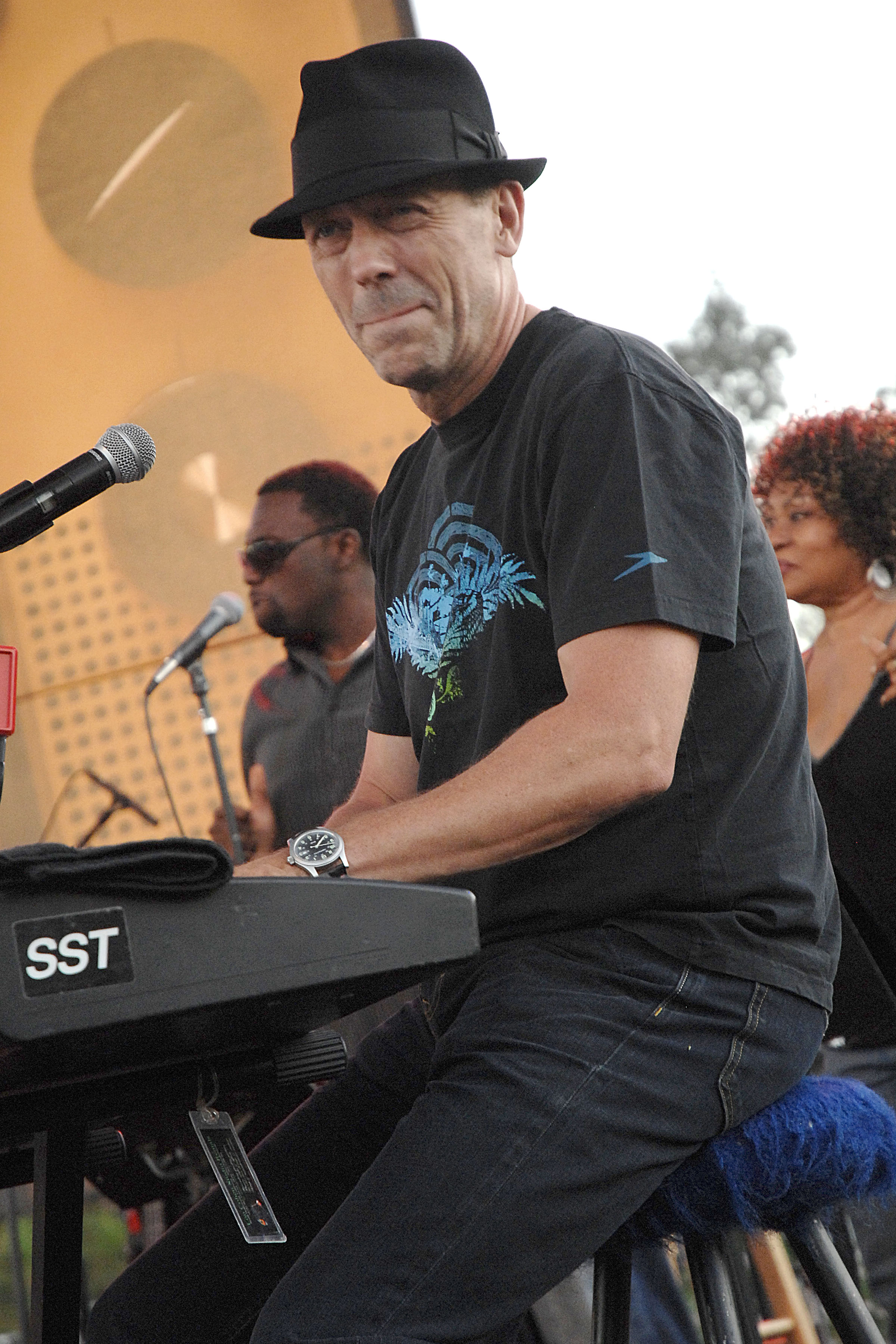 Hugh Laurie performs on August 9, 2008 | Source: Getty Images