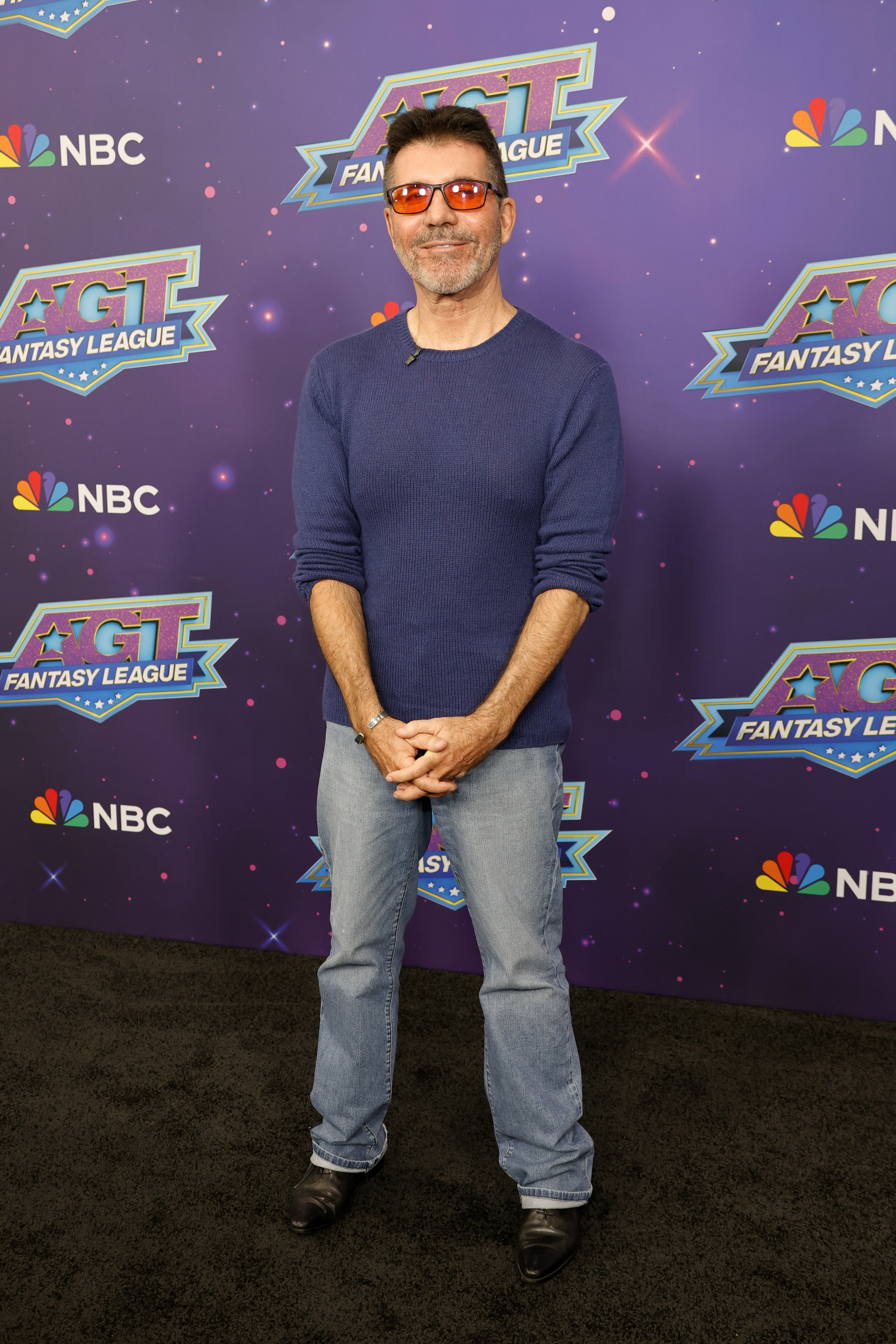 Judge Simon Cowell attends "America's Got Talent: Fantasy League" red carpet at Red Studios on 15 November 2023 in Los Angeles, California. | Source: Getty Images