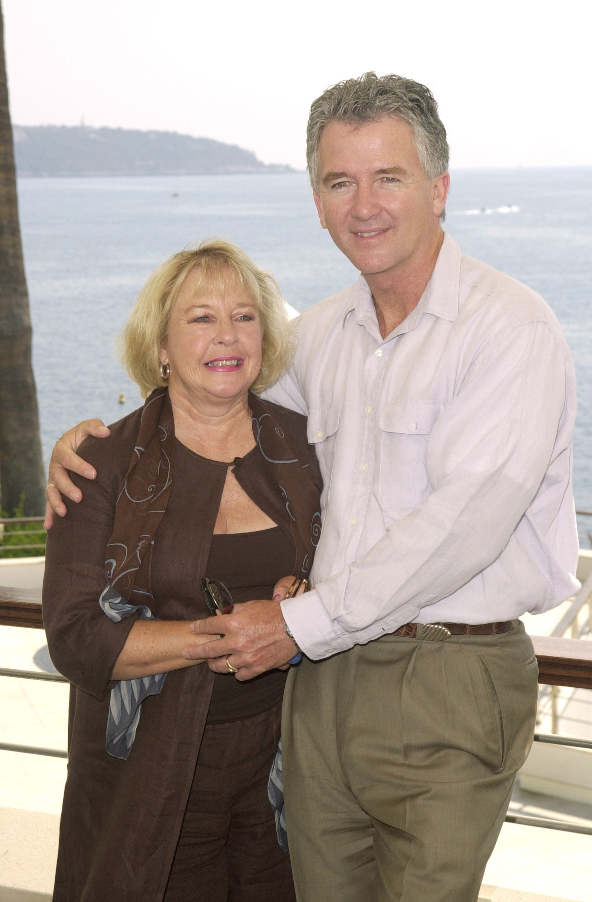 Patrick Duffy and wife Carlyn during Monte Carlo Television Festival 2002 in Monte Carlo, Monaco. | Source: Getty Images