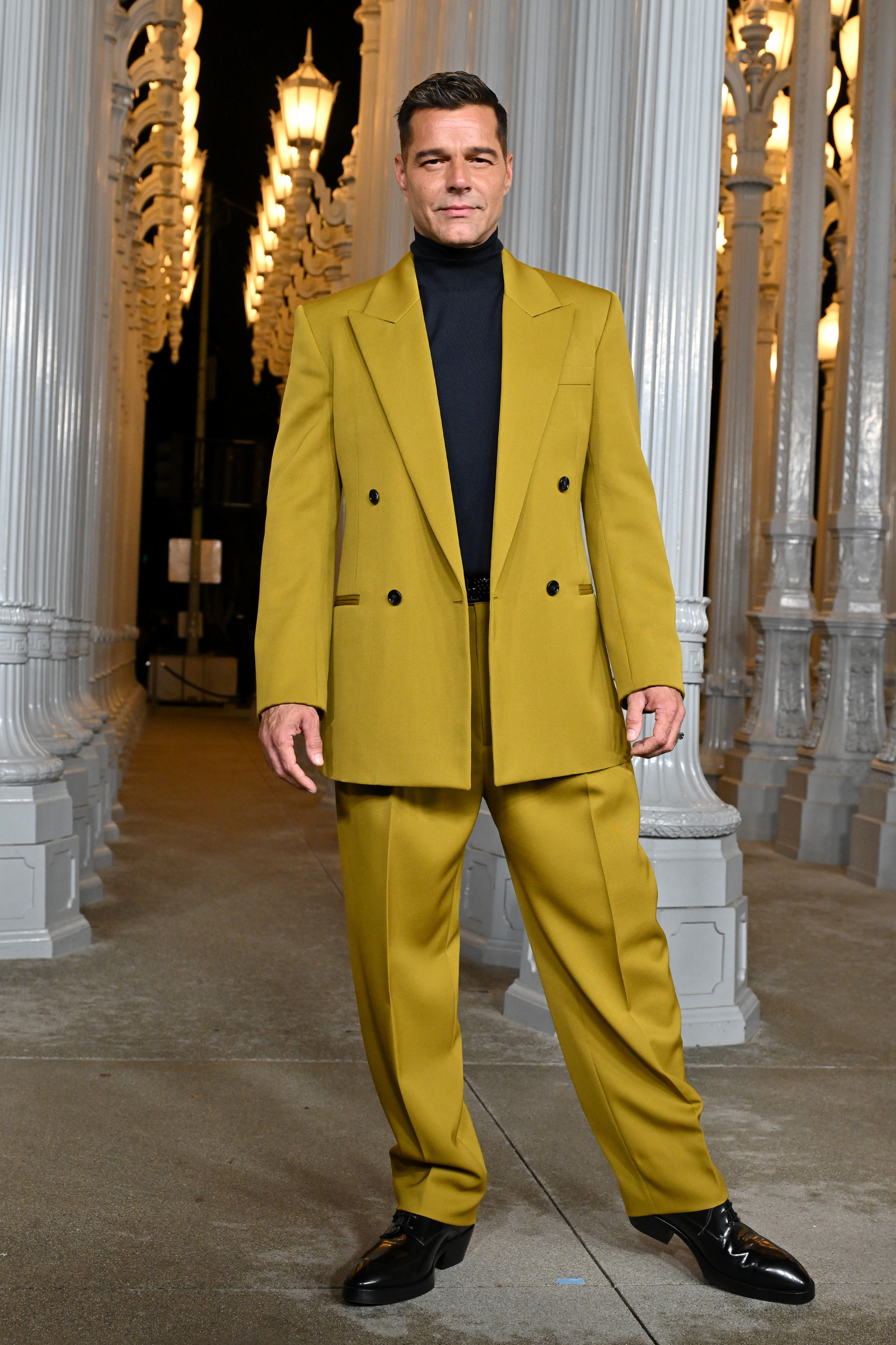 Ricky Martin at the LACMA Art+Film Gala on November 2, 2024, in Los Angeles, California | Source: Getty Images