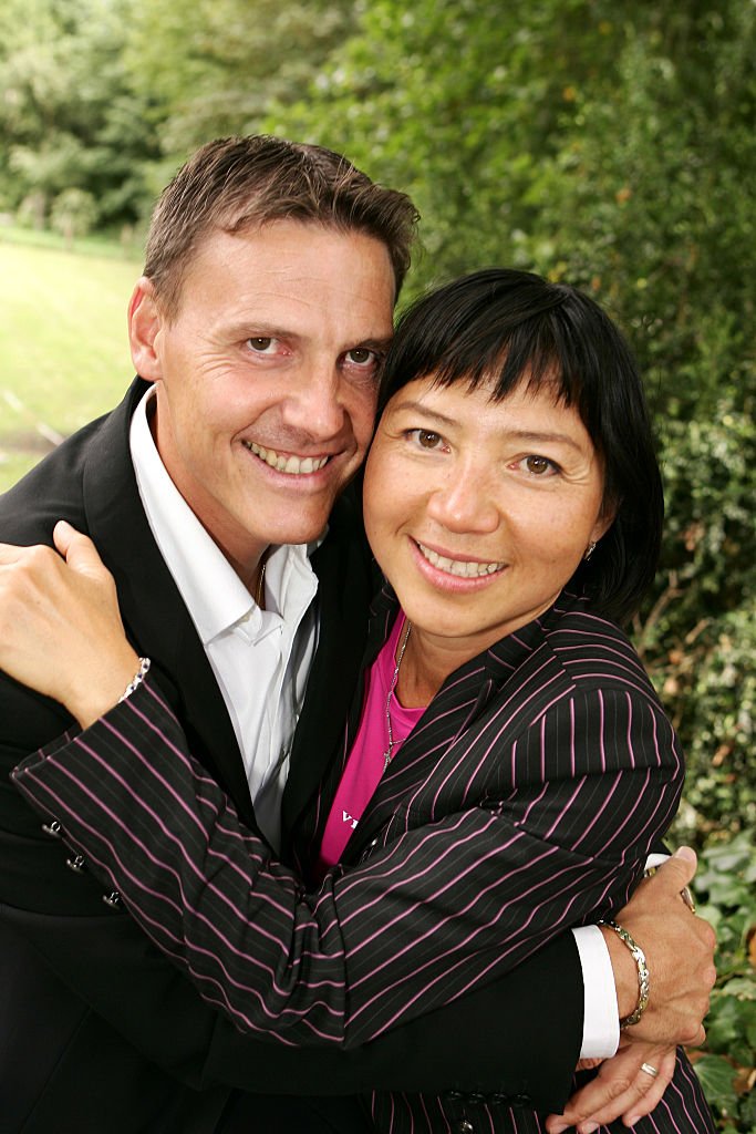 Anh Dao Traxel et son mari Emmanuel Traxel. | Photo : Getty Images Anh Dao Traxel et son mari Emmanuel Traxel. | Photo : Getty Images