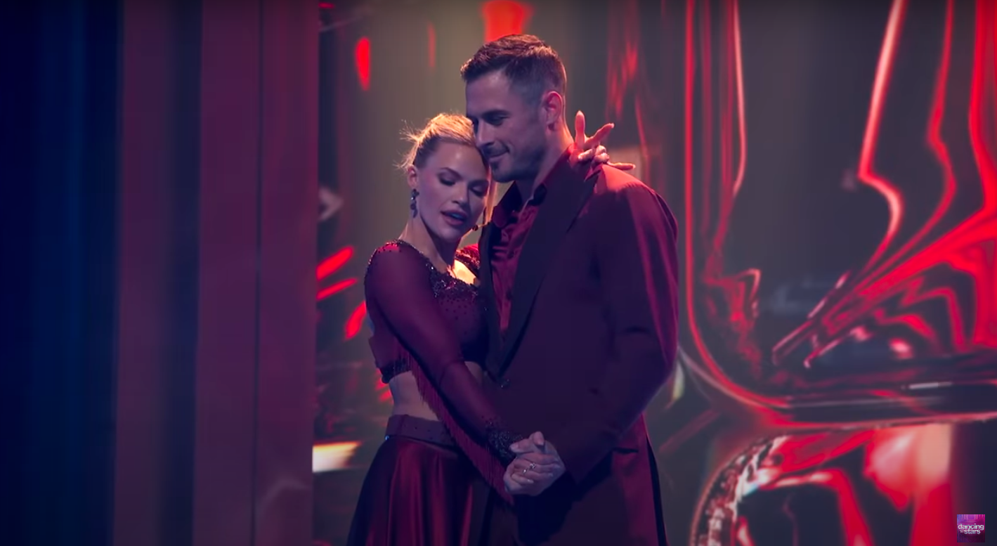 Witney Carson and Danny Amendola during their final performance on the "DWTS" finale, posted on November 27, 2024 | Source: YouTube/Dancing With The Stars