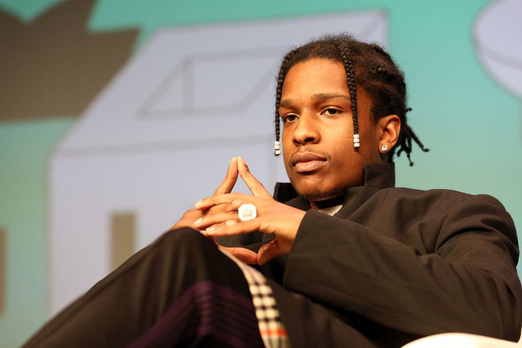 A$AP Rocky sits as a speaker at Featured Session: Using Design "Differently" to Make a Difference at the 2019 SXSW Conference and Festivals on March 11, 2019 in Austin, Texas. | Source: Getty Images