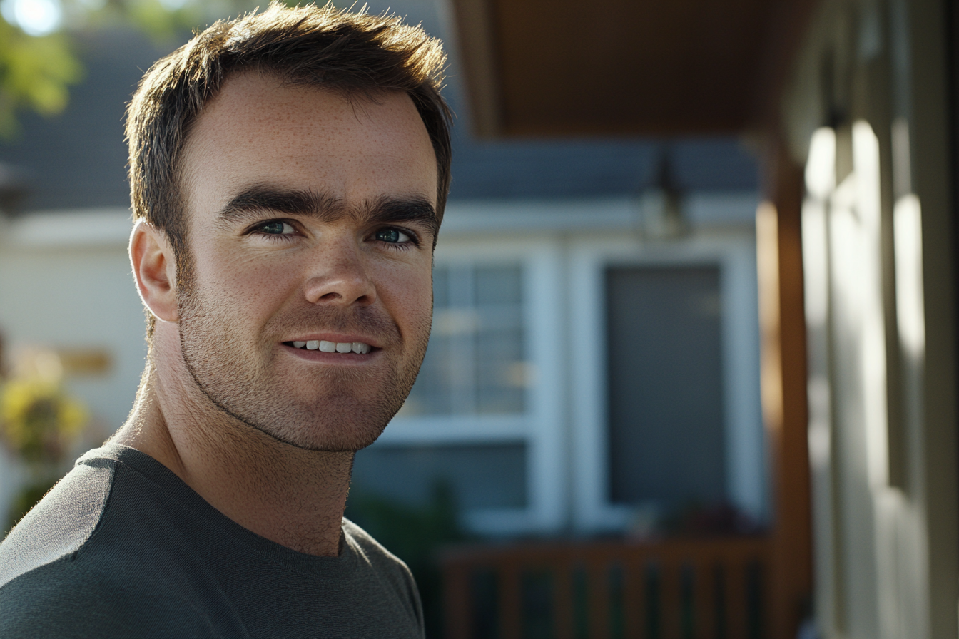 A man smiling | Source: Midjourney