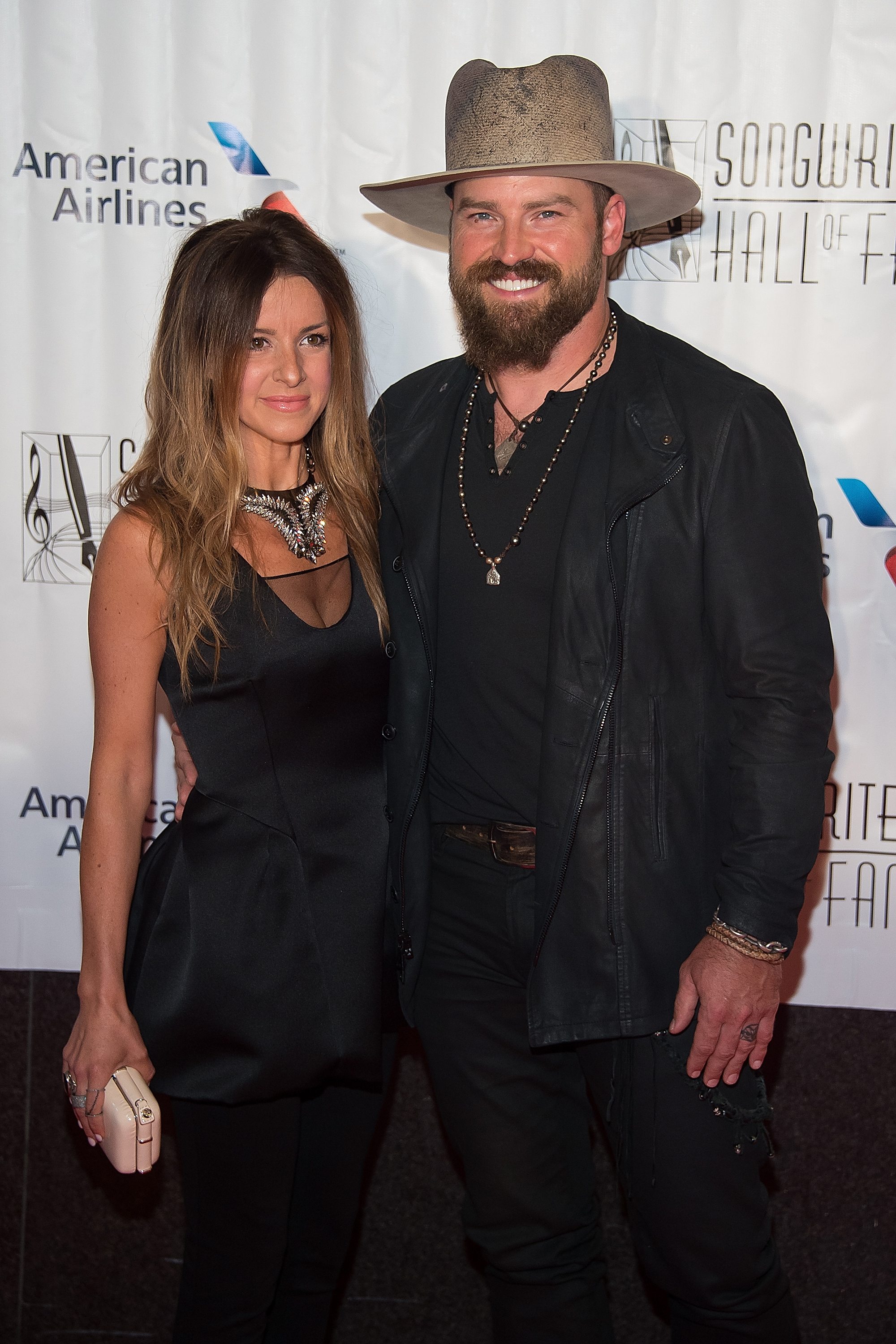 Shelly Brown and Zac Brown at the Songwriters Hall of Fame 46th Annual Induction and Awards on June 18, 2015, in New York | Source: Getty Images