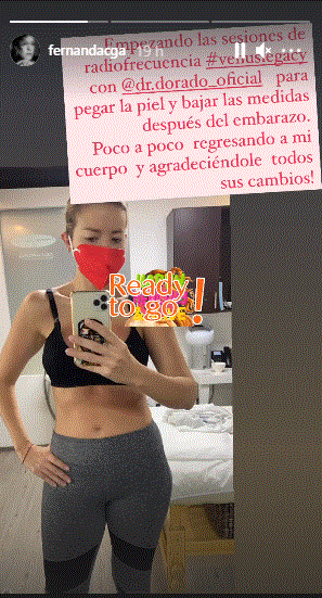 Fernanda Castillo sorprende a sus seguidores con su esbelta figura. | Foto: Captura de Instagram/fernandacga.