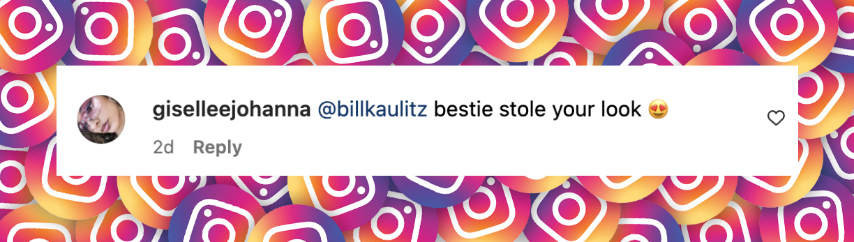 User comment about Heidi Klum and Bill Kaulitz, posted on September 28, 2024 | Source: Instagram/voguegermany