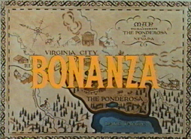 "Bonanza" title screen. I Image: Wikimedia Commons.