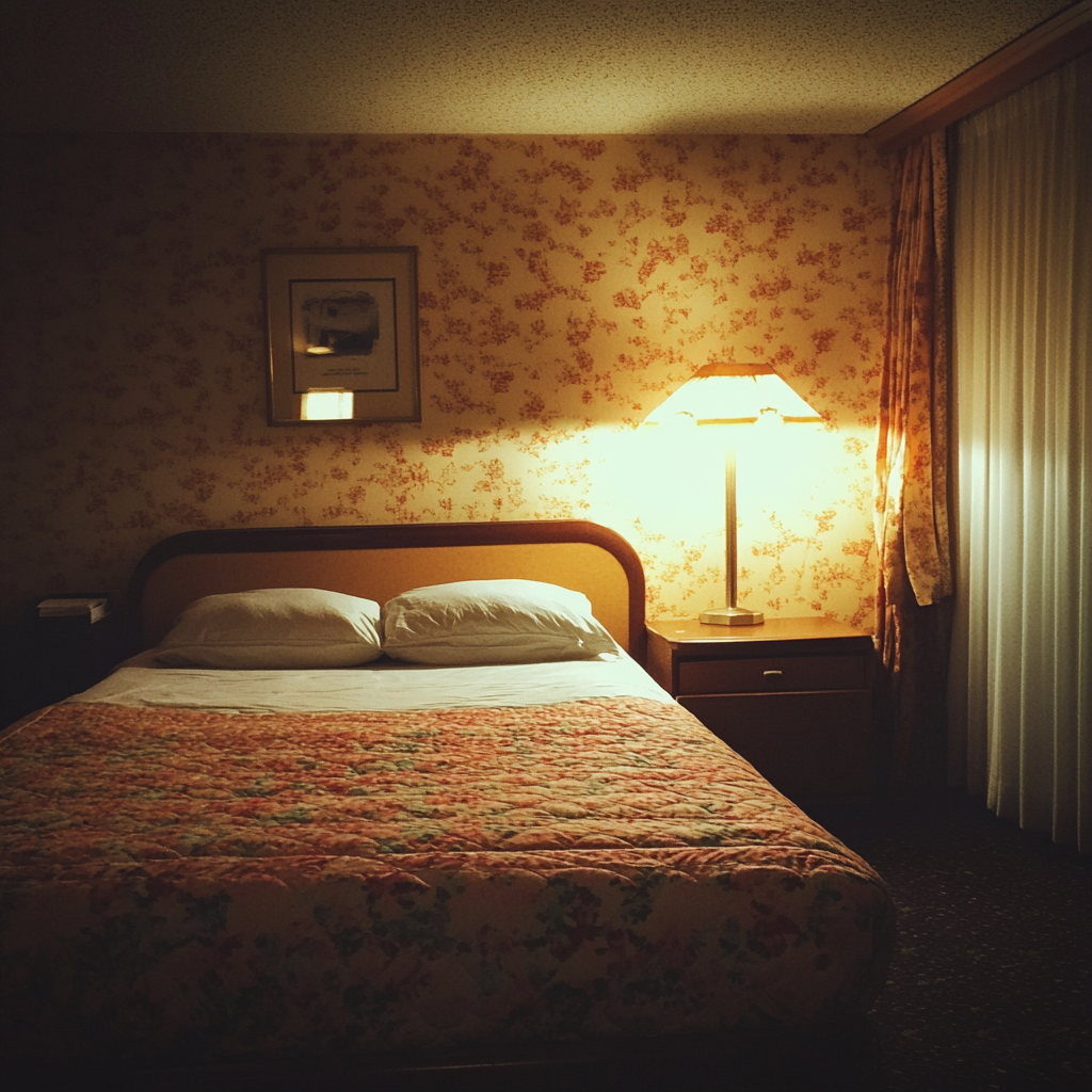 A motel room | Source: Midjourney