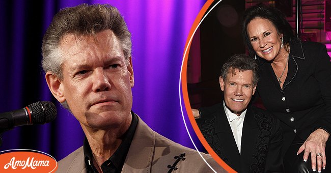 [Left] Randy Travis speaks onstage at An Evening With Randy Travis at The GRAMMY Museum on September 21, 2011 ; [Right] Mary Travis and Randy Travis attend Country Music Hall of Fame and Museum New AMERICAN CURRENTS Exhibition on March 14, 2017 | Photo: Getty Images