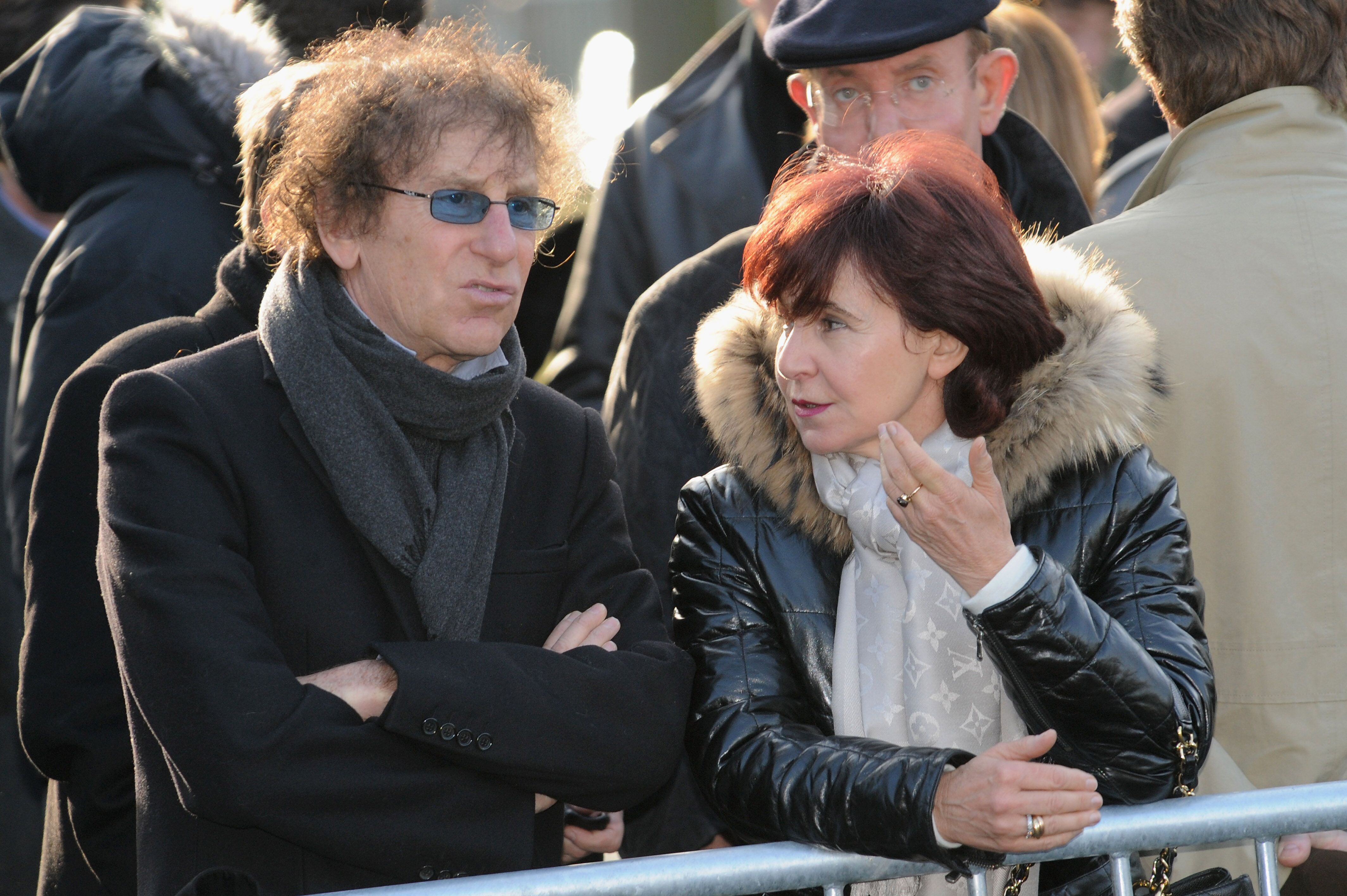 Alain Souchon avec sa femme Francoise. | Photo : GettyImage