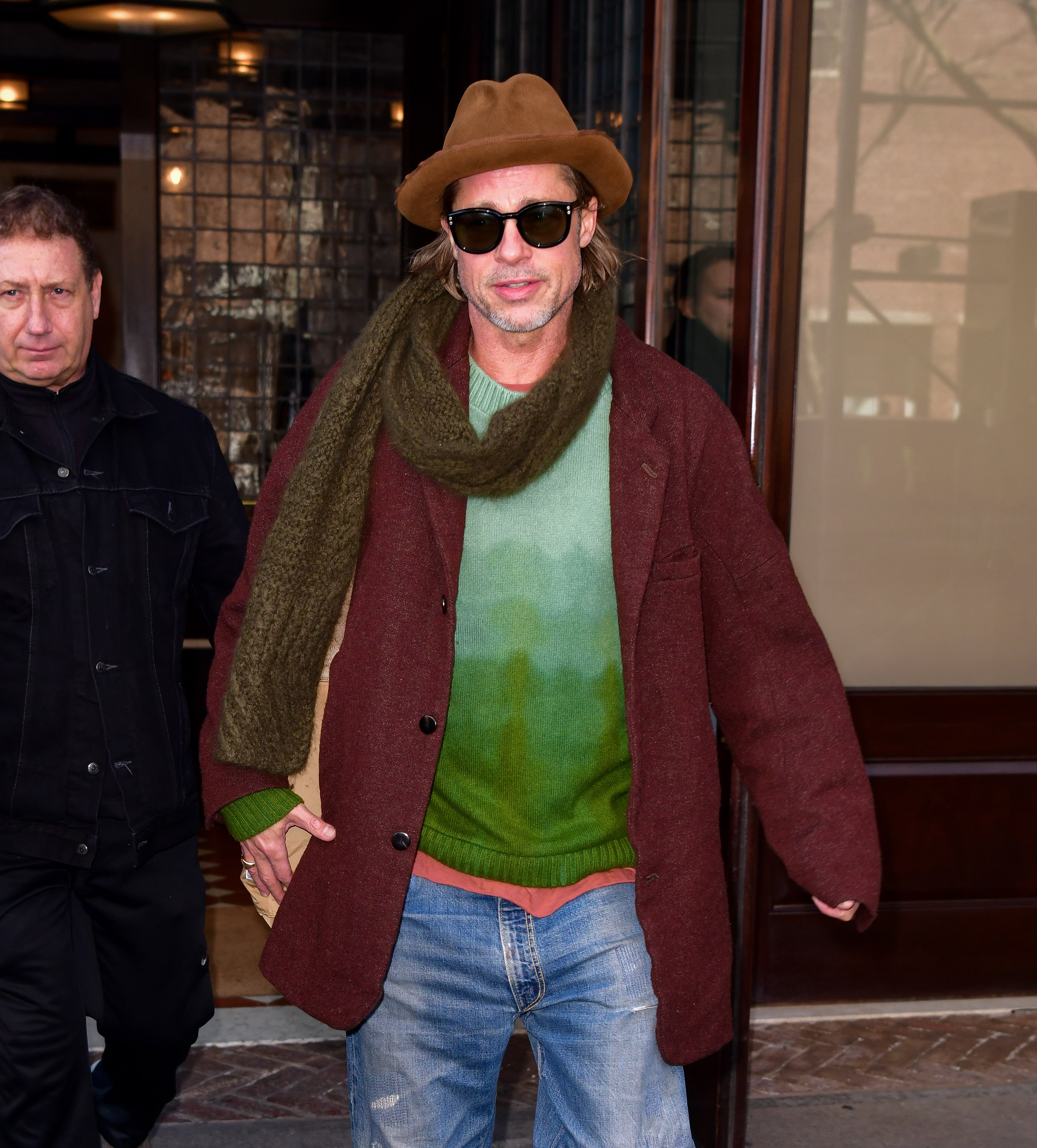 Brad Pitt in New York 2020. | Source: Getty Images 